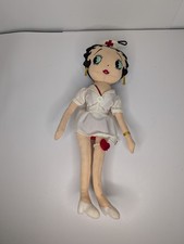 Retired Kelly Toy Betty Boop Nurse Betty Plush Toy