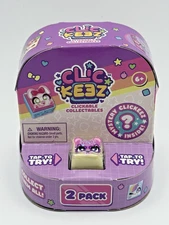 ClicKeez Blind Box Fidget Toy Keyboard Key Collectible Clicker Toys Yellow HTF