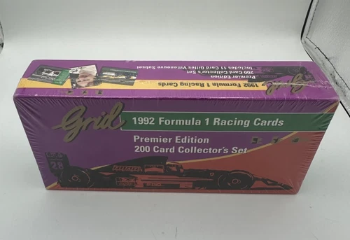 1992 Grid Formula 1 Racing Premier Edition Sealed Rookie Year Michael Schumacher