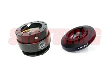 NRG Short Hub Steering Wheel Adapter + CF Quick Release Kit for 19+ GR Supra