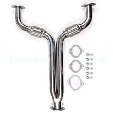 X/Y-PIPE EXHAUST PIPE FOR 350Z Z33/G35 for V35 VQ35DE 03-07 STAINLESS RACING