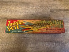 Rare Tin Wind-Up Alligator, Snaps His Jaws As He Crawls, 1950s