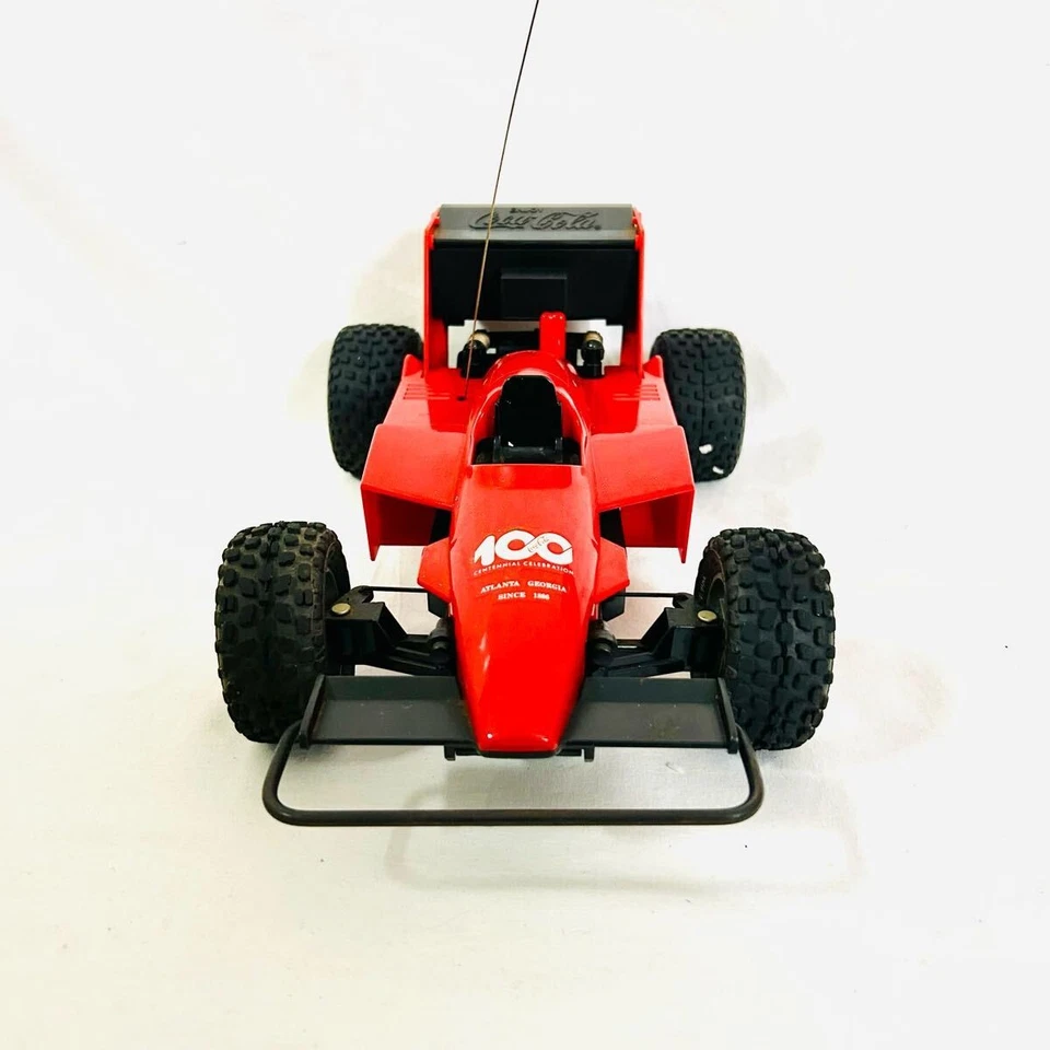Coca-Cola 100th Anniversary RC Car with Box Used for Parts Junk - Image 4 of 4