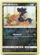 Guardiani Rising Murkrow 78/145 NM Pokemon Reverse Holo Carta Tcg Comune