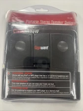 GigaWare 40-192 Universal Portable Stereo Sound Speaker System for Mp3 Player