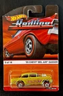 Hot Wheels Redline 55 chevy bel air gasser 5/18 Metal Base Rare Vhtf w/Protector