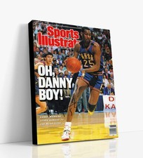 Kansas Autograph SI Canvas - Danny Manning - Oh Danny Boy