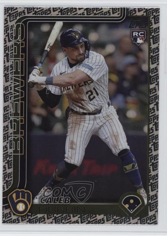 2025 Topps Update Topps Foil Pattern Caleb Durbin #US170 uk2