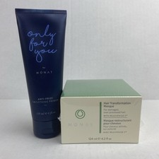 Monat HAIR TRANSFORMATION MASQUE Mask 4.2 oz Anti Frizz Smoothing Primer NEW