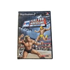 Fire Pro Wrestling Returns (Sony PlayStation 2, 2007, PS2) Complete with Manual
