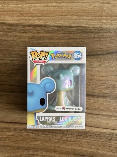 Funko Pop Lapras #864 Pearlescent Exclusive Pokemon Center Edition