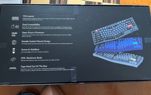 Keychron Q10 Alice Layout QMK/VIA RGB 75% Mechanical Keyboard - Picture 6 of 6