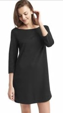 Gap Women's Boatneck Black Dress Small
