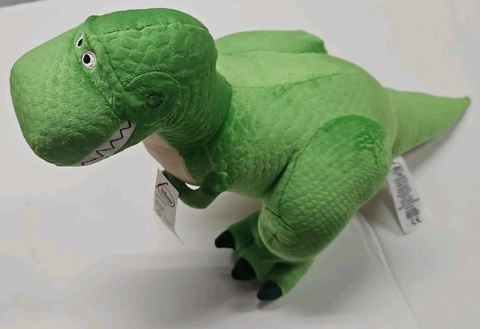 Nuevo Con Etiquetas Nuevo Con Etiquetas Colección Disney Toys Story Rex Peluche Mediano 12" Foto 4 de 4