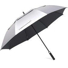 Prospo 68inch Golf Umbrella UV Protection Extra Large Oversized Heavy Duty Au...
