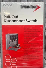 2x30 Amp 220V Electrical Switch Fusible Pull Out Disconnect Diversitech DDS-30