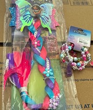 Disney Encanto Mirabel Multicolor Hair Clip w/ Glitter Bow Extension