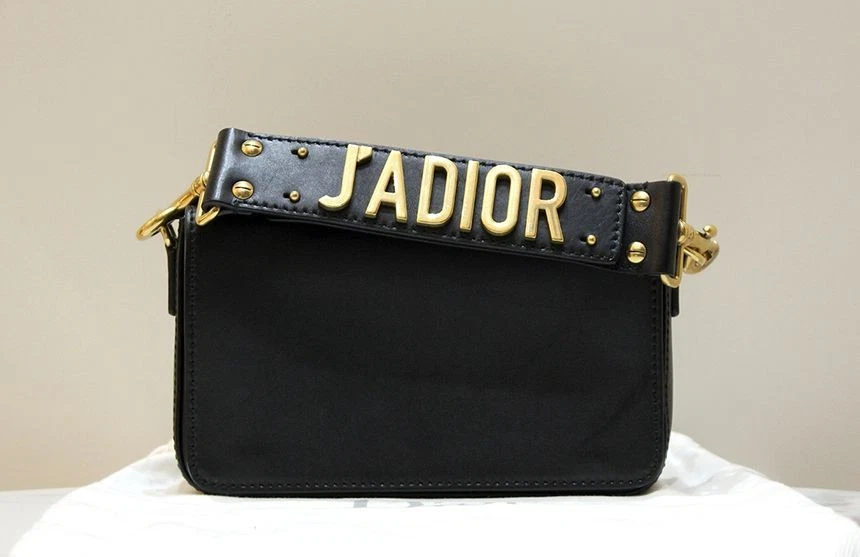 Sac fourre tout pochette à rabat noir Dior J'A 23x14x6,5 131481118