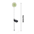 2 Pack Solar Garden Lights Shape 6LED Colorful Changing Outdoor Lawn Lamp Decor