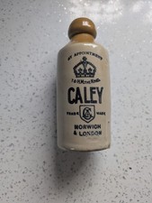 Caley Norwich & London Ginger Beer Bottle stoneware 