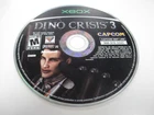 DINO CRISIS 3 THREE ORIGINAL X-BOX XBOX GAME DISC ONLY SCRATCH-FREE