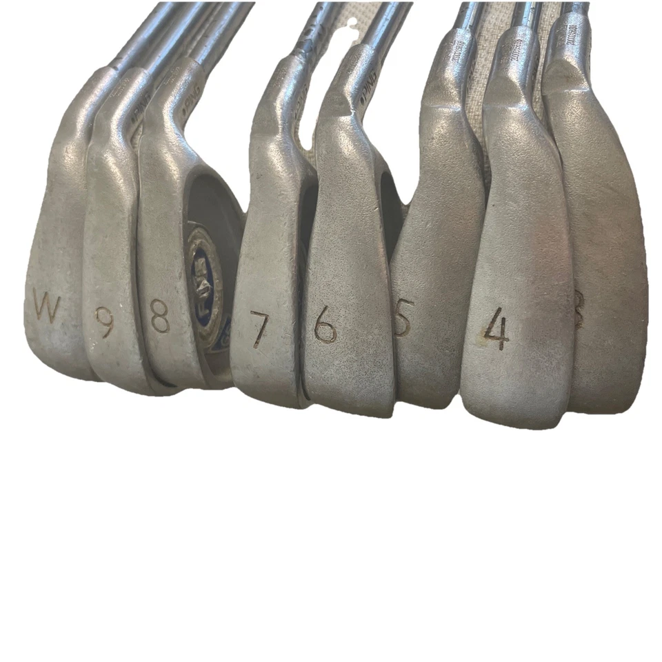 Ping G5 Irons / Green Dot / 3-PW /  Regular Flex Graphite tfc 100D Shafts  - Image 2 of 4