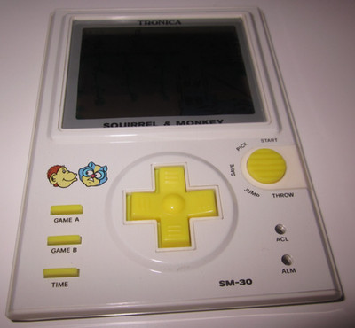 TRONICA SQUIRREL & MONKEY - SM-30 - elektronisches Handspiel 1984 GETESTET FUNKTIONIERT