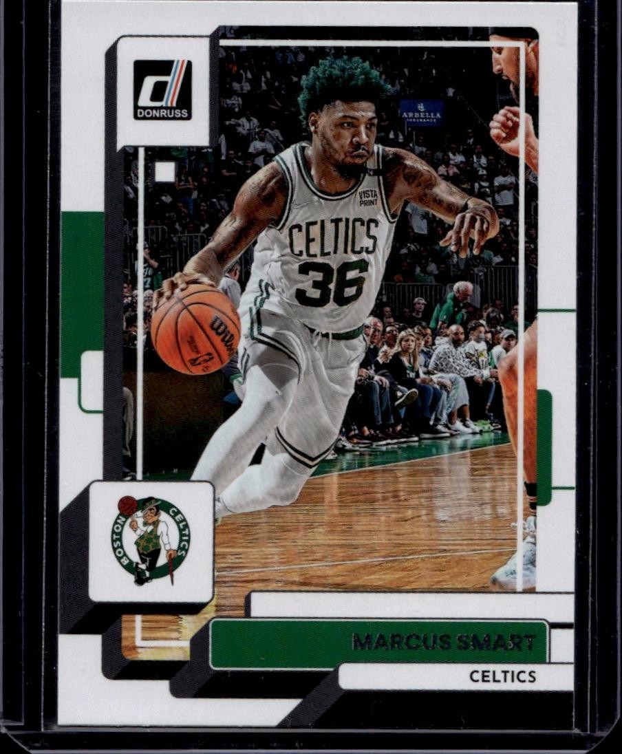 2022-23 Donruss #5 Marcus Smart SN Purple Press Proof #/199