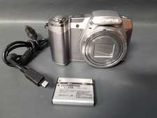 Olympus Stylus SZ-16 16MP Compact Digital Camera Silver W/Battery, Cable
