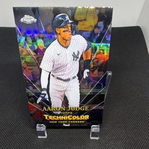 Topps 2023 Chrome Technicolor Aaron Judge #TT-20 New York Yankees Baseball Card
