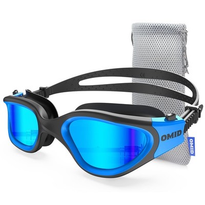 Swim Goggles, P2 Polarized Swimming Goggles for Men Anti-fog Goggles Swimming...