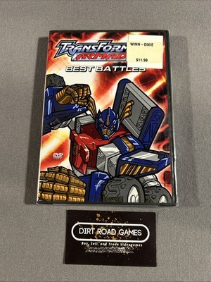 Transformers Armada : Best Battles DVD Animated Brand New Sealed 