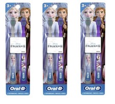 BL Oral-B Toothbrush Kids Frozen Ii Extra Soft 2 each X 3 Packs