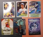 Ken Griffey Jr Baseball Cards, Lot of 6 Topps, Skybox Inserts all different