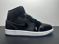 Nike Air Jordan 1 Mid SE 'Space Jam 11' Black Dark Concord DV1308 004 Men Size 7
