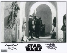 LAURIE GOODE GOOFE signed Autogramm 20x25cm STAR WARS in Person autograph COA