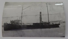 Steamship Steamer DOROTHY F. WACKER real photo postcard RPPC