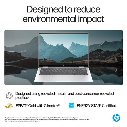 HP-Envy 2-in-1 14" Wide Ultra XGA TouchScreen Laptop-MD Ryzen 7-16GB RAM-1TB SSD - Picture 4 of 17