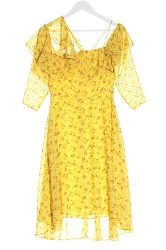 Robe D'été Femme T36 - Vert/jaune Primevère - Style Décontracté - Neuf Sans étiquettes