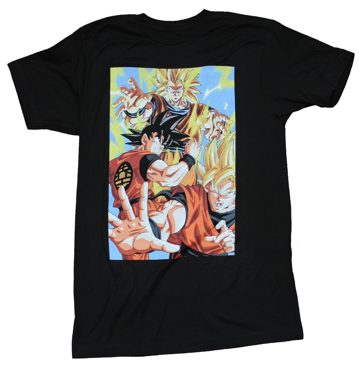 Dragon Ball Z Mens T-Shirt - Action Box of Goku Version | eBay