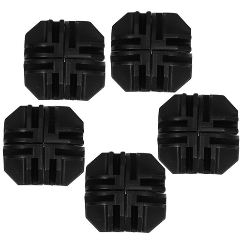 20 Pcs Combination Assembly Connection Buckle Plastic Closet Buckles Connectors