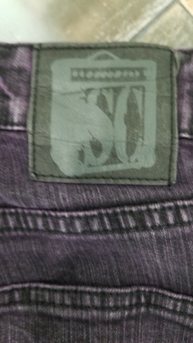 Jeans uomo Social Colusion Rude By Lip Service Button Fly viola taglia 30/32 - Foto 12 di 17