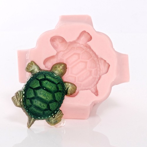 Meeresschildkröte Silikonform - Schmuck Harz Tonform - Lebensmittelecht Fondant (892) - Bild 6 von 9