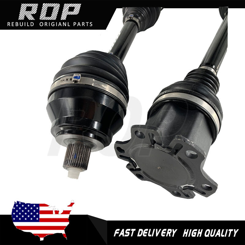 New Front CV Axle Drive Shaft Left Right Pair Bentley Continental 2003-2012 