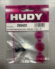 ALU CLAMP STEERING SERVO HORN - EXTENDED - FUTABA - 25T [293422]