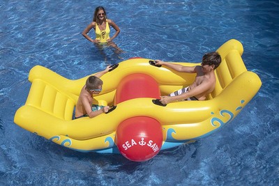 inflatable seesaw rocker