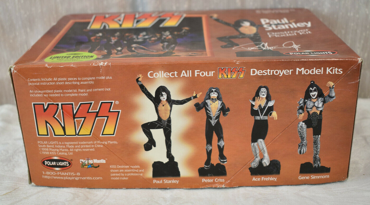 KISS Paul Stanley Destroyer Model Kit Polar Light #5055 Limited