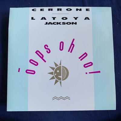 CERRONE & LATOYA JACKSON - 7'' - Oops Oh No! (radio edit) / (Lp version) UK Pic 