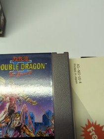Double Dragon II: The Revenge NES Nintendo COMPLETE CIB W/REG CARD LOOK! 
