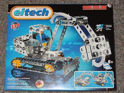 Construction Vehicles Eitech C11 Metal Construction Building Toy Steel Model Kit